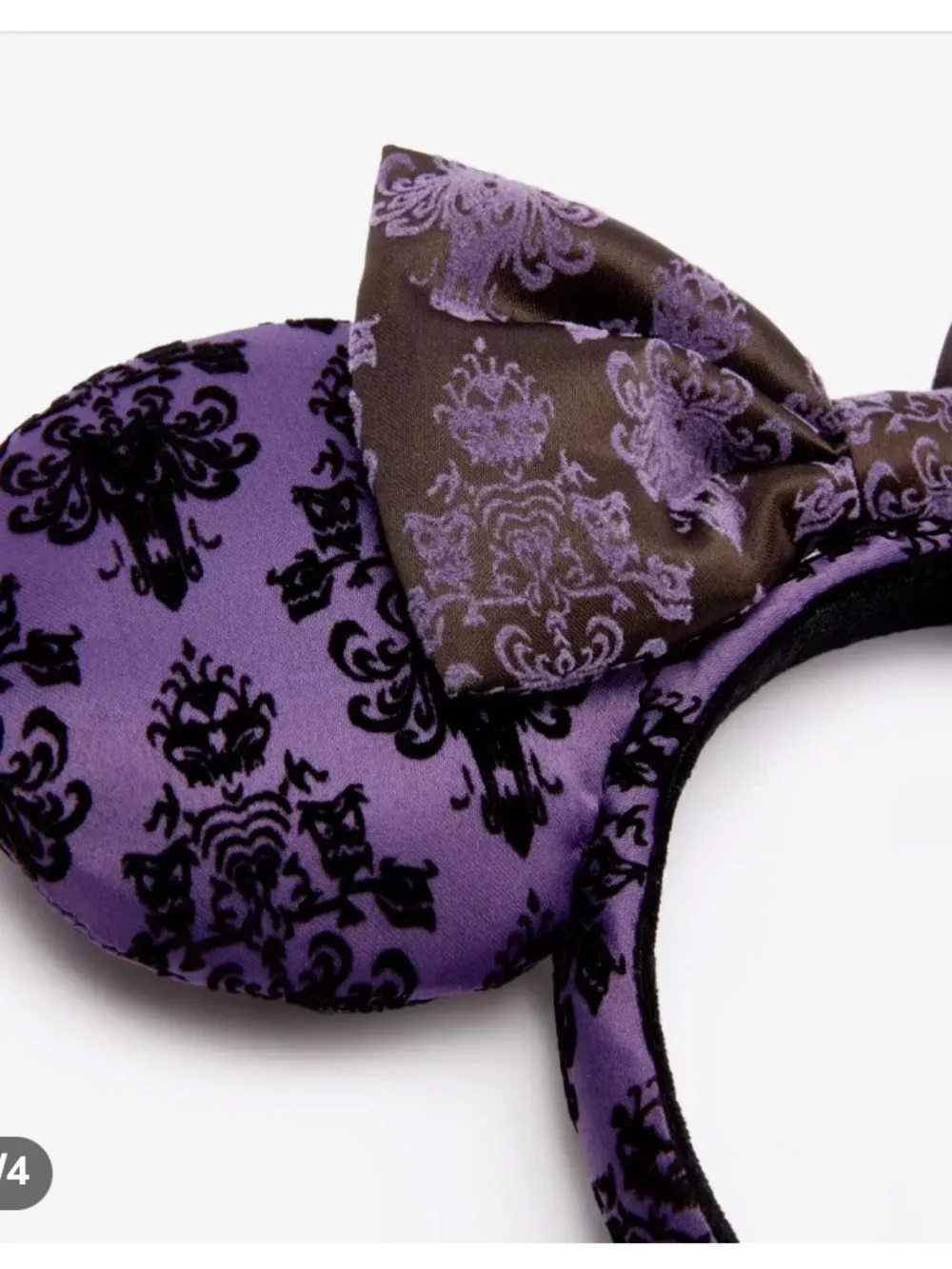 The Haunted Mansion Wallpaper Ear Headband for Adults
